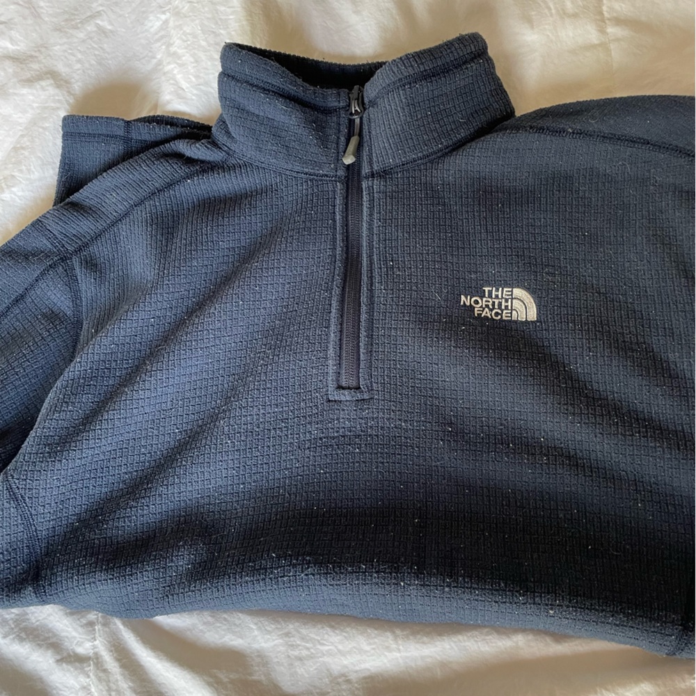 1/4 zip pullover North Face